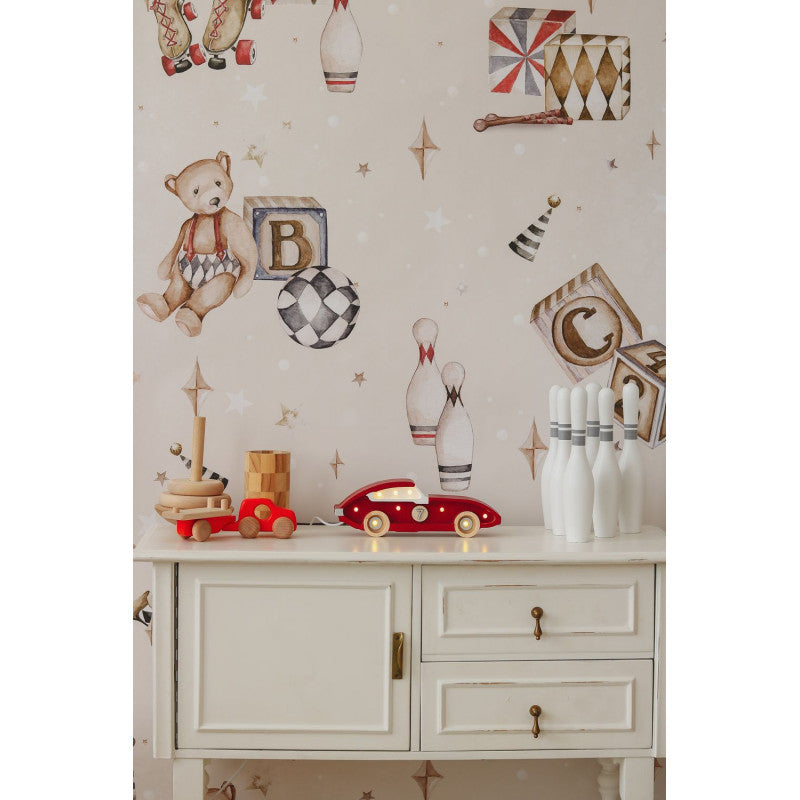 Lampa LITTLE LIGHTS Mini Masina de curse, Frecciarossa